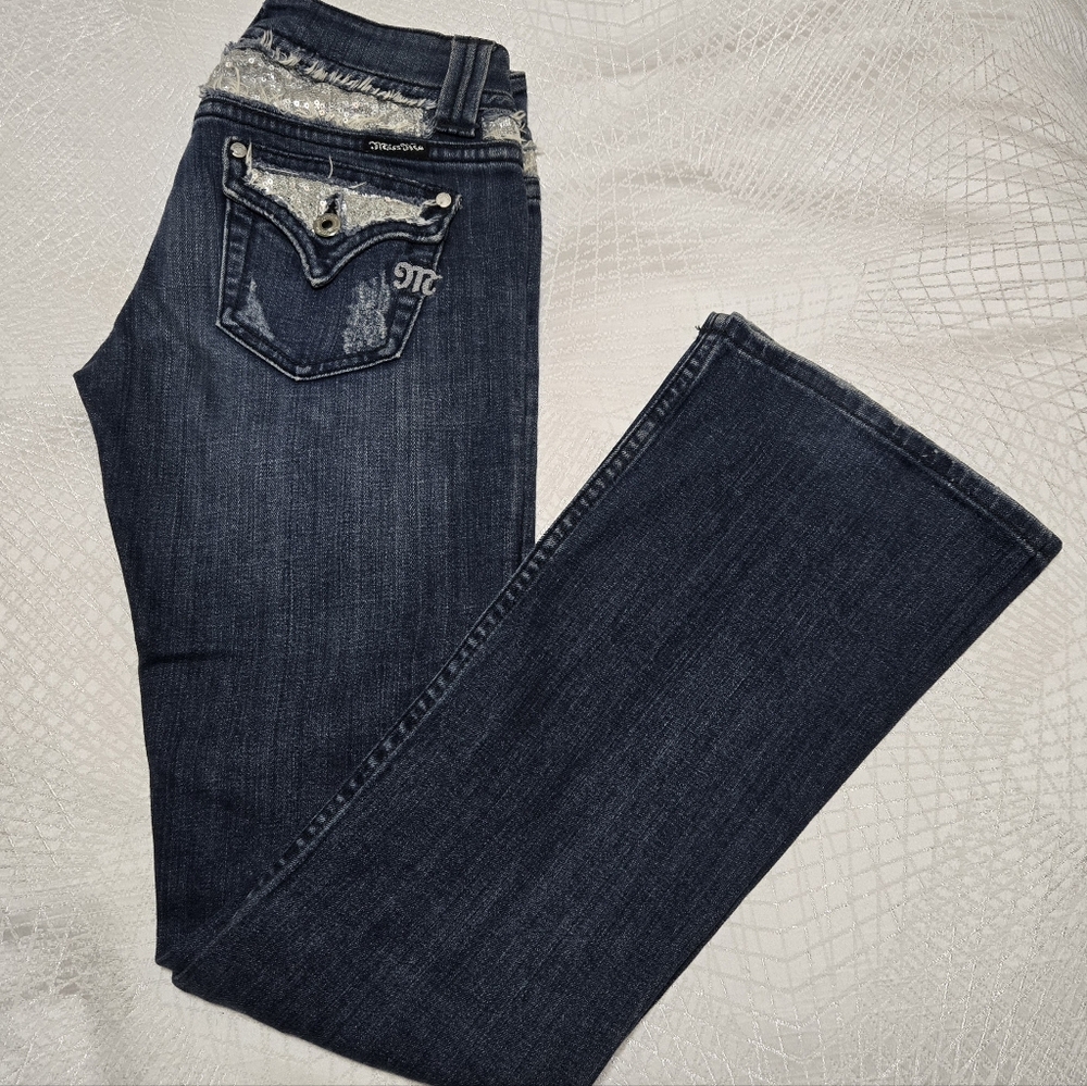 Miss Me Dark Wash Bootcut Jeans